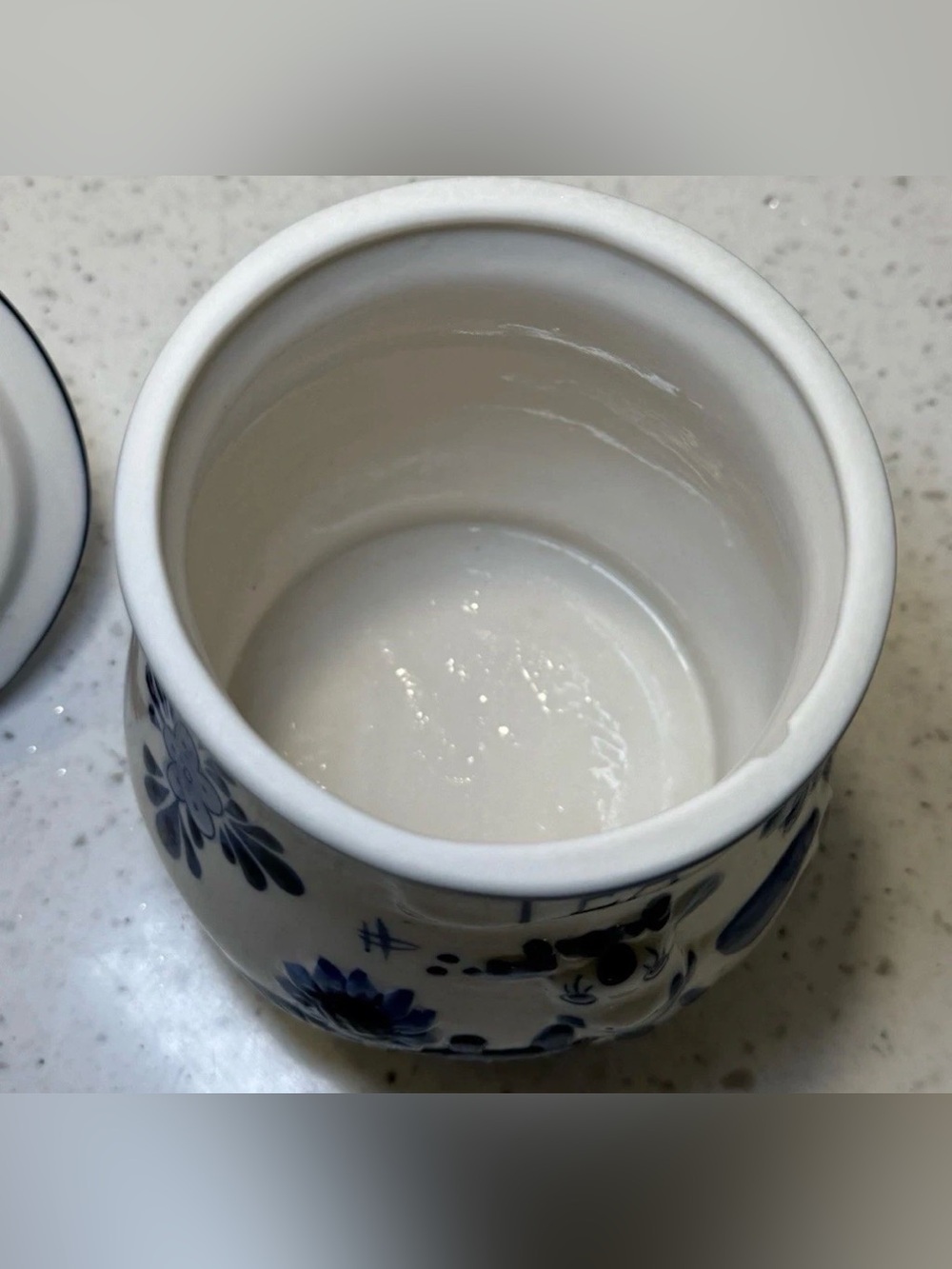 Vintage Blue White Delft Deco Lidded Canister
Jar TEA Handpainted Holland - Picture 8 of 10